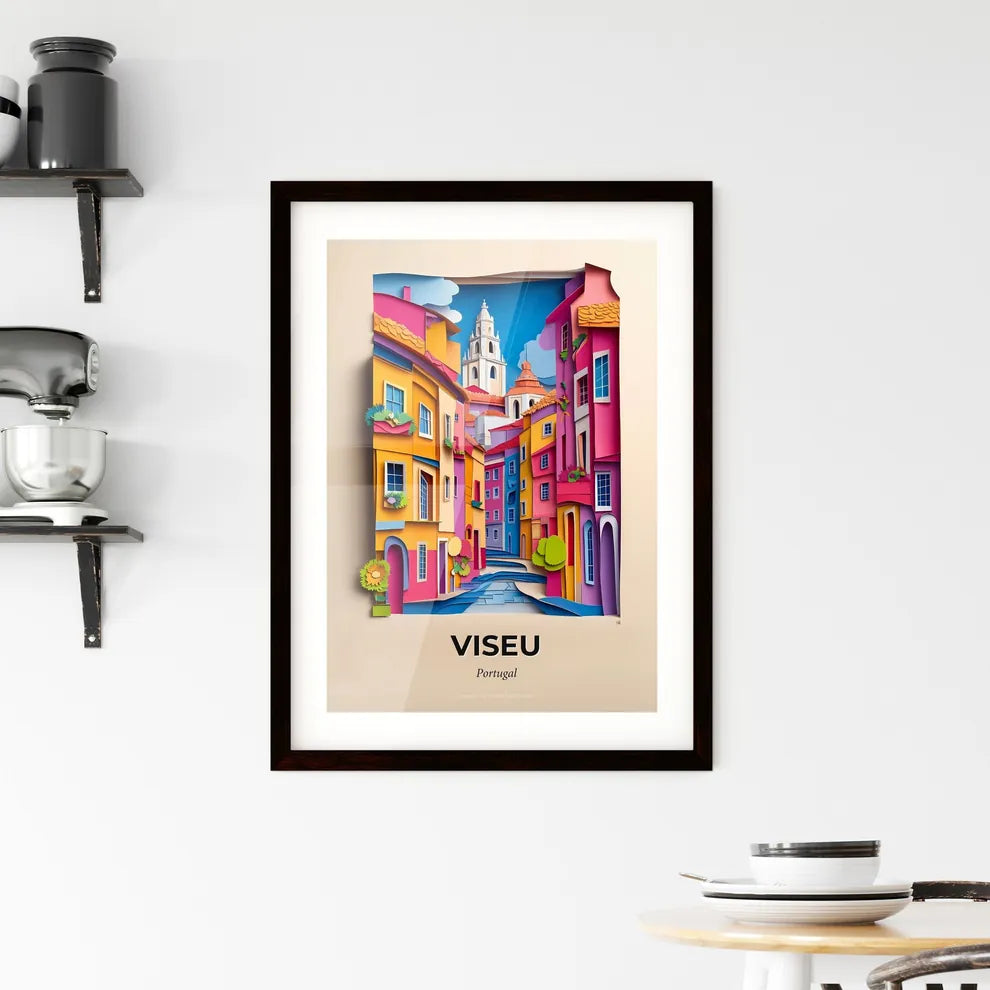 Vivid Viseu, Portugal, Framed Wall Art