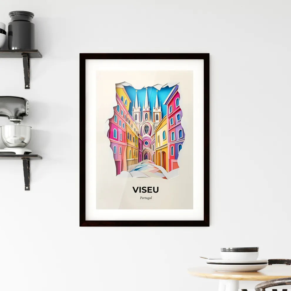 Vivid Viseu, Portugal, Framed Wall Art