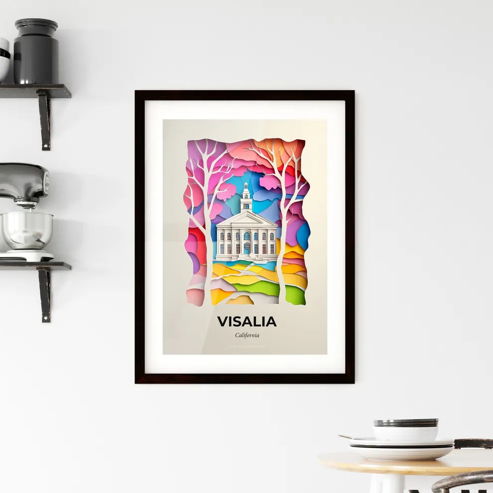 Vivid Visalia, California, Framed Wall Art