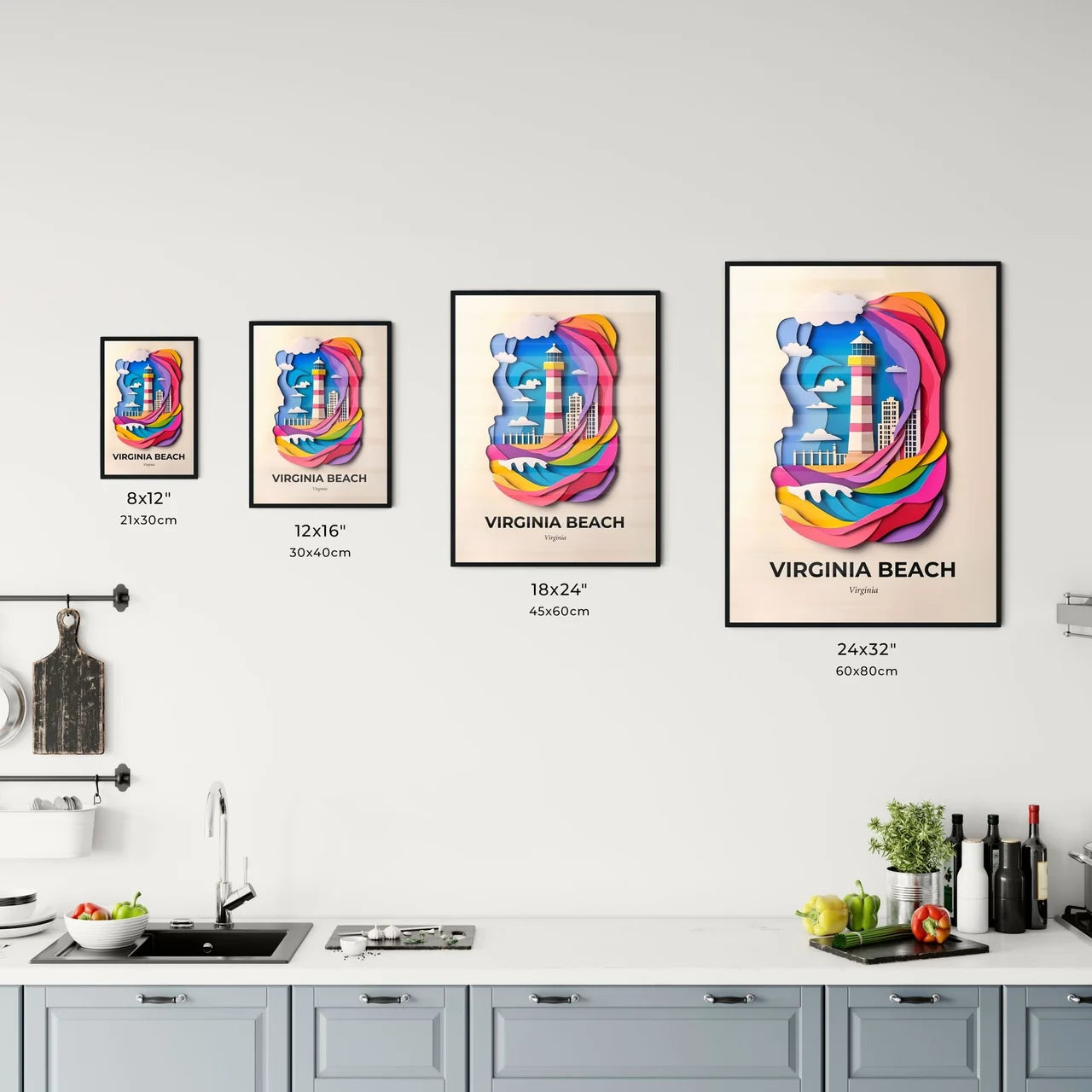 Vivid Virginia Beach, Virginia, Kitchen Art