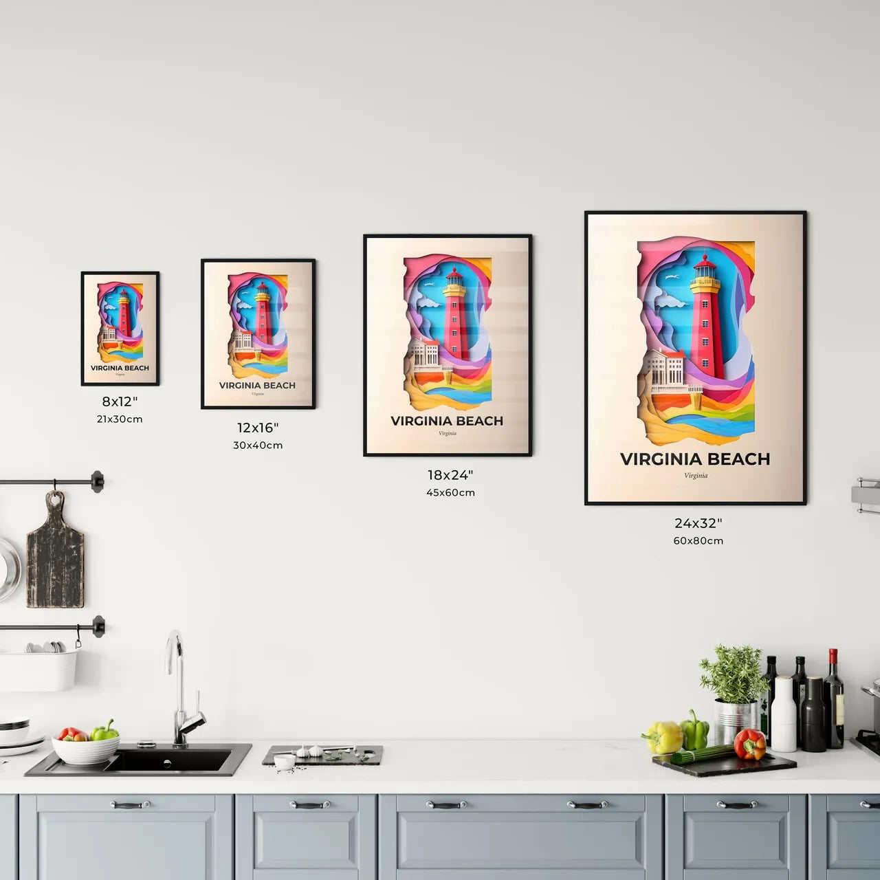 Vivid Virginia Beach, Virginia, Kitchen Art