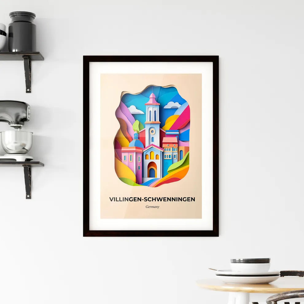 Vivid Villinge, Framed Wall Art