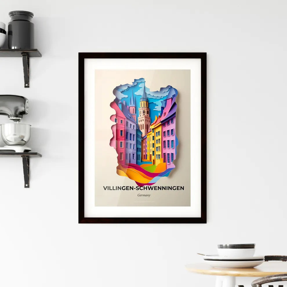 Vivid Villinge, Framed Wall Art