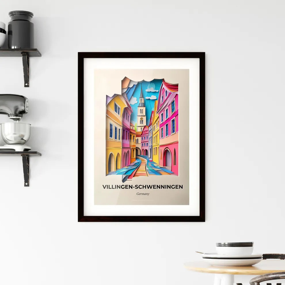 Vivid Villinge, Framed Wall Art