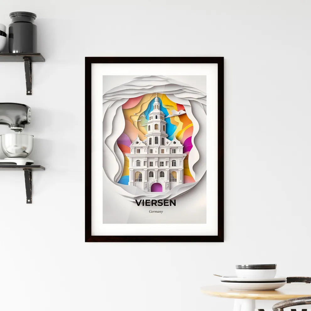 Vivid Viersen, Germany, Framed Wall Art