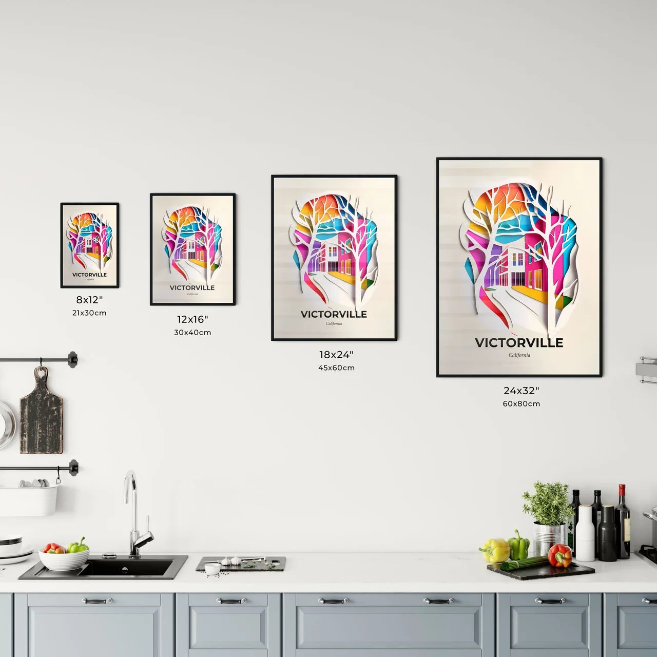 Vivid Victorville, California, Kitchen Art