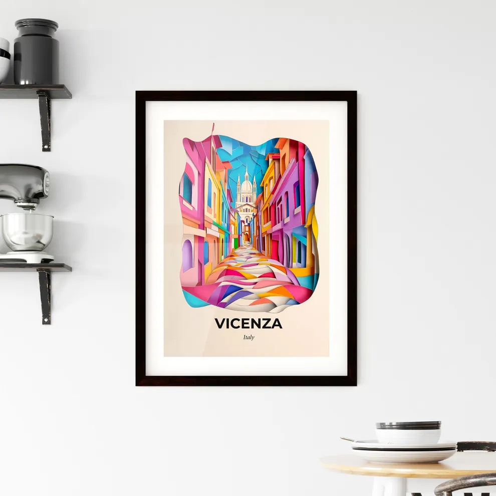 Vivid Vicenza, Italy, Framed Wall Art