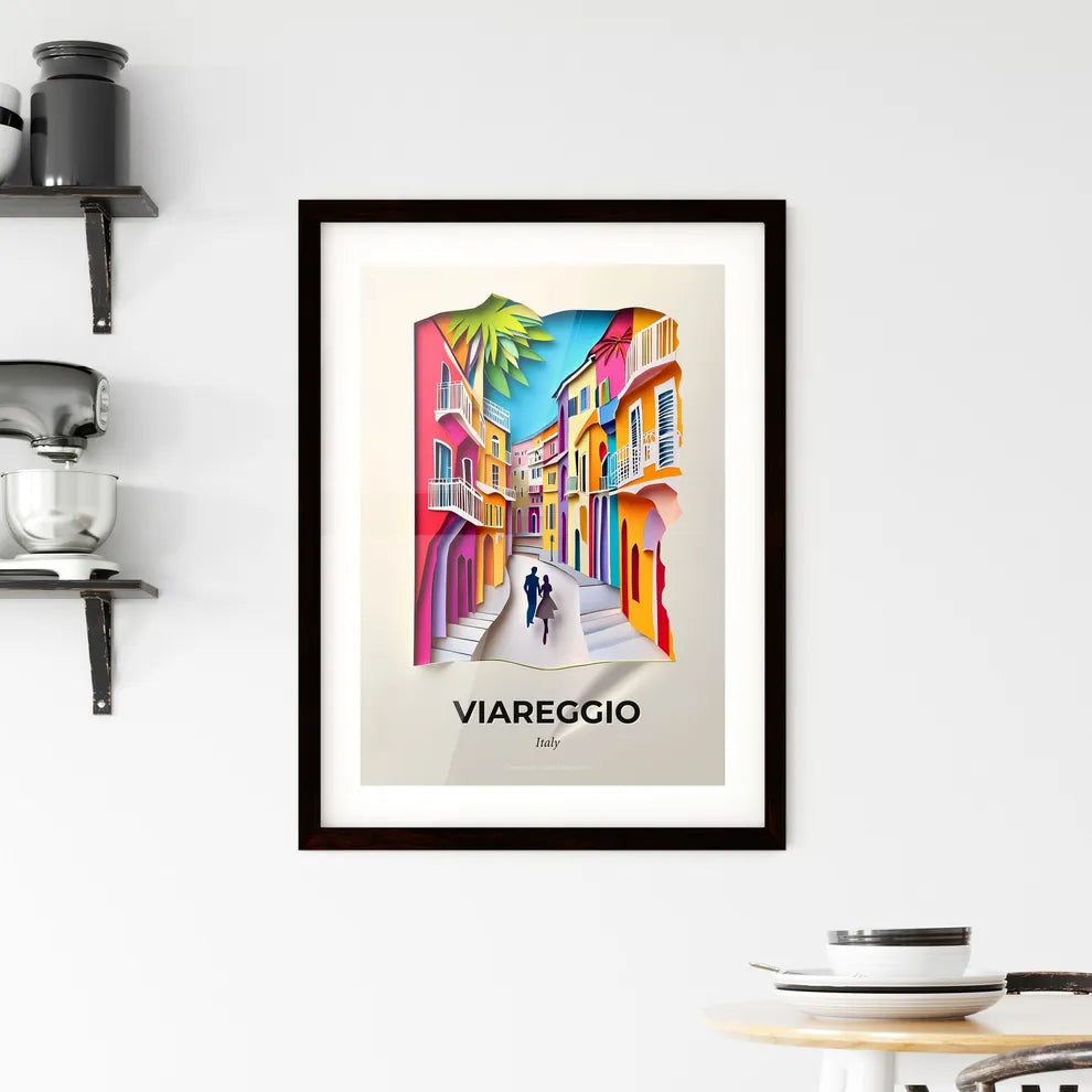 Vivid Viareggio, Italy, Framed Wall Art