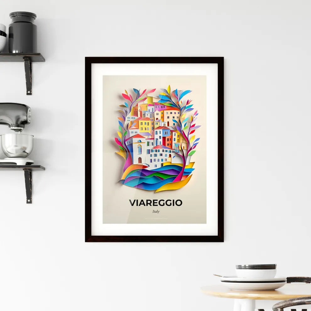 Vivid Viareggio, Italy, Framed Wall Art