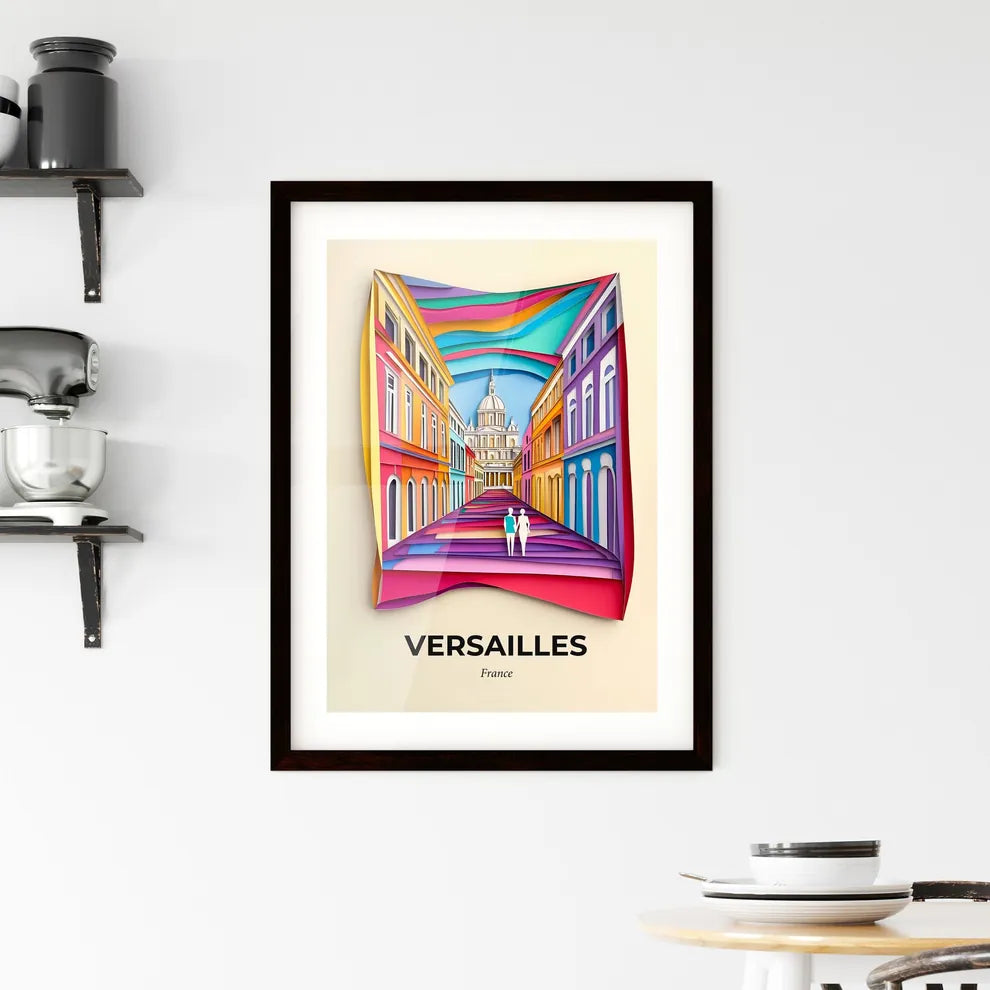 Vivid Versailles, France, Framed Wall Art
