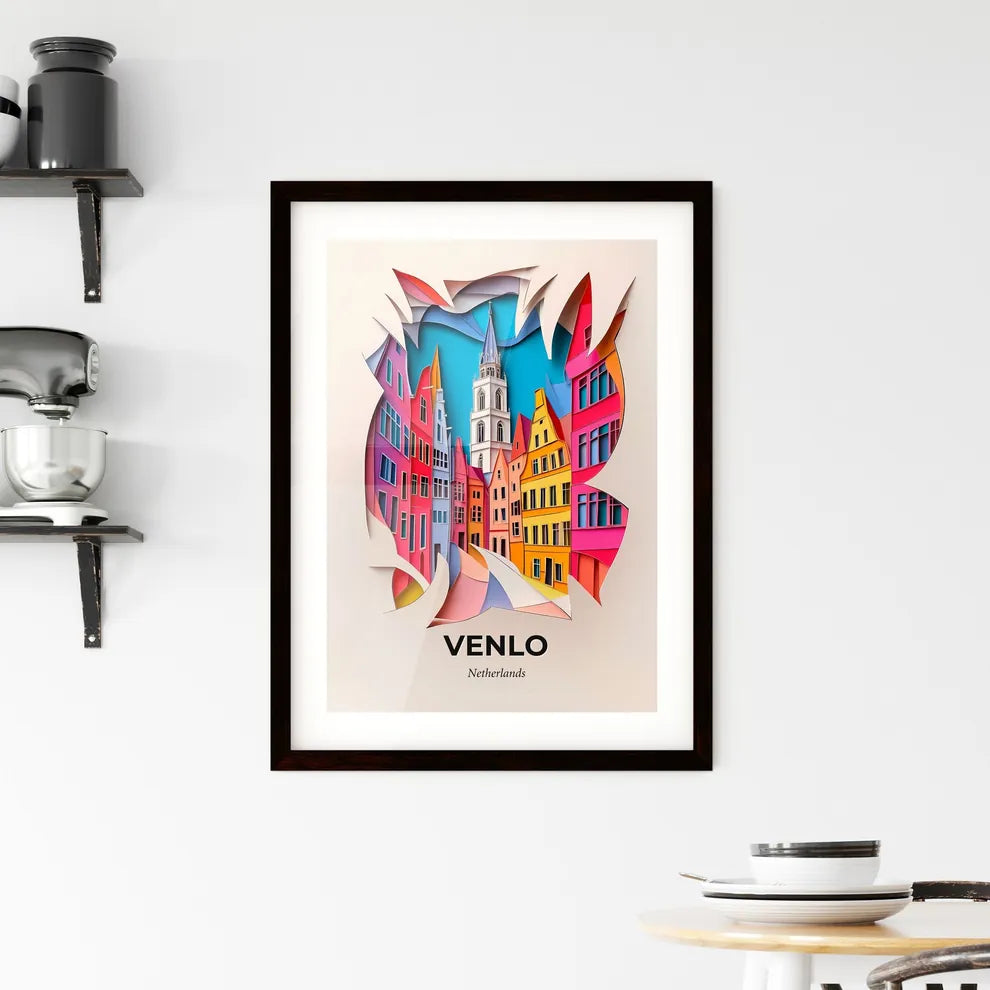Vivid Venlo, Netherlands, Framed Wall Art