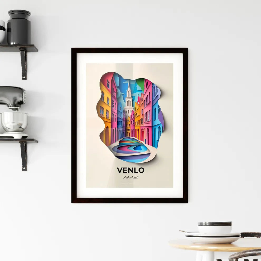 Vivid Venlo, Netherlands, Framed Wall Art