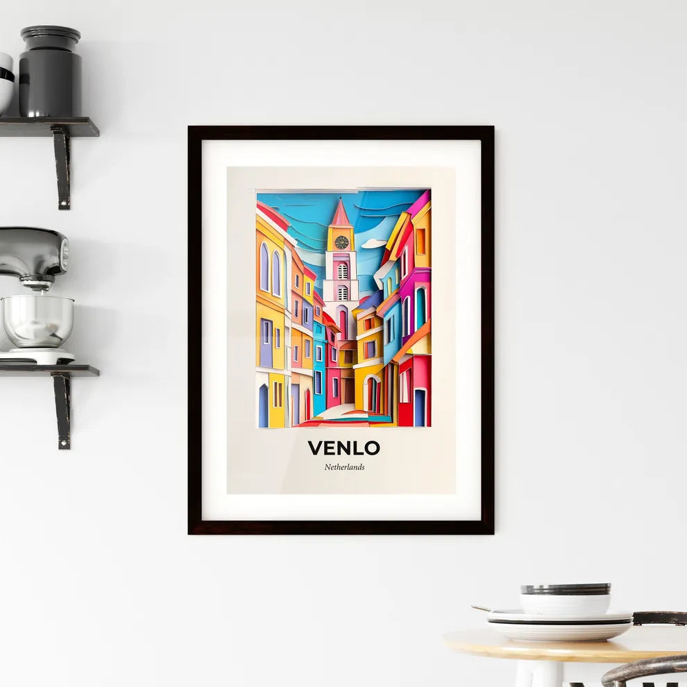 Vivid Venlo, Netherlands, Framed Wall Art