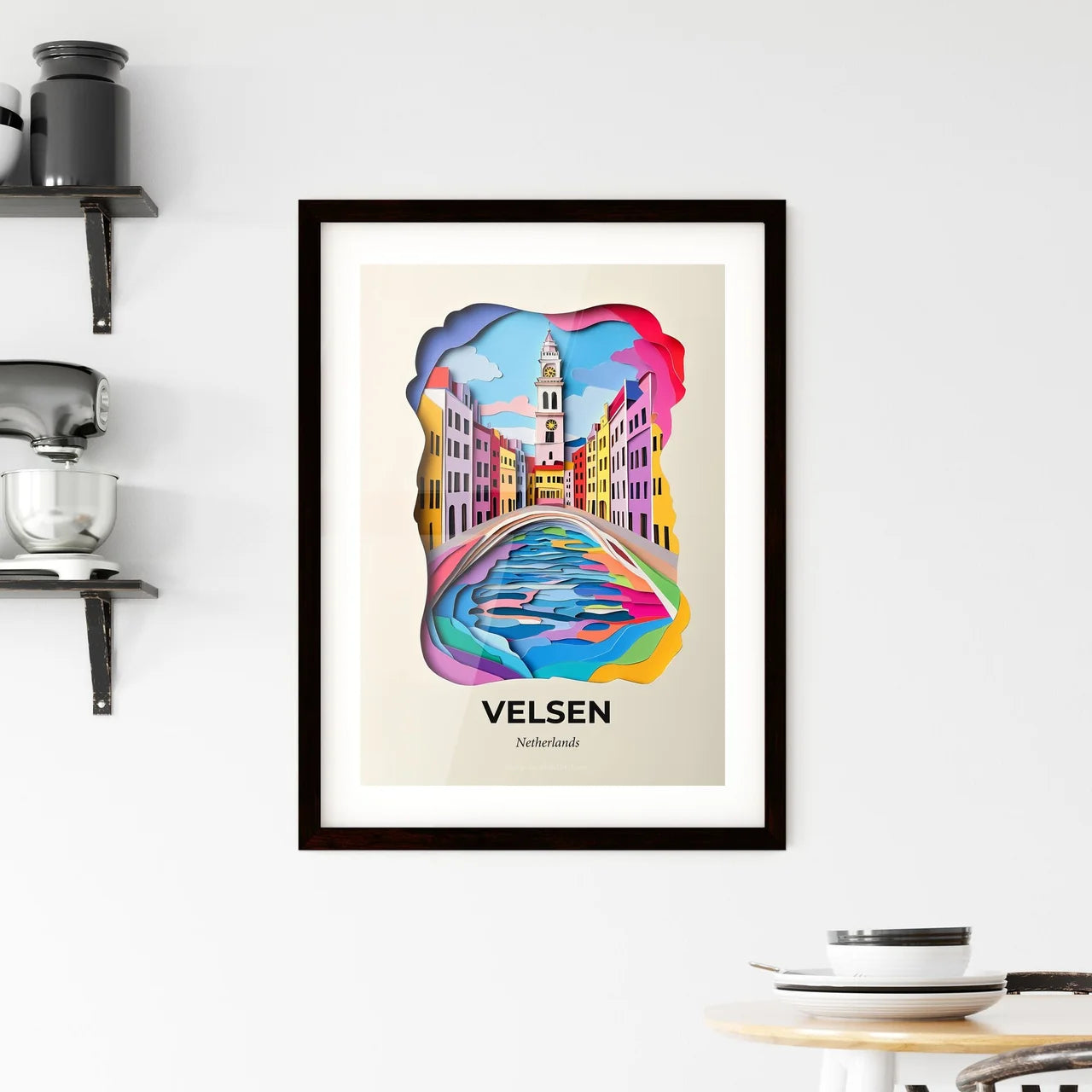 Vivid Velsen, Netherlands, Framed Wall Art
