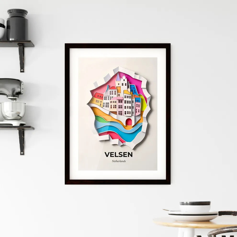 Vivid Velsen, Netherlands, Framed Wall Art