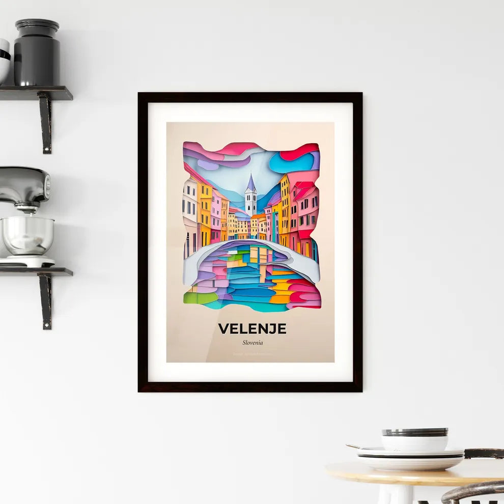 Vivid Velenje, Slovenia, Framed Wall Art