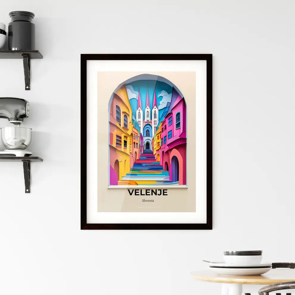 Vivid Velenje, Slovenia, Framed Wall Art