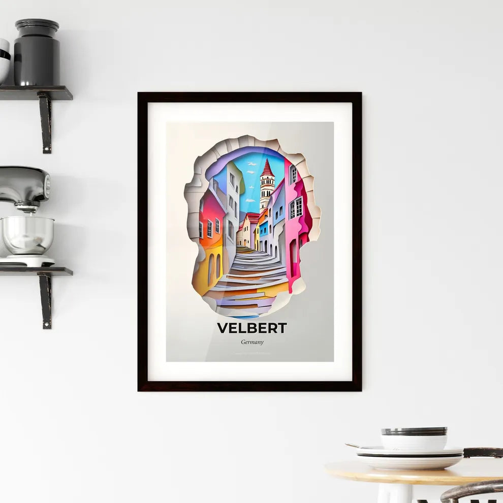 Vivid Velbert, Germany, Framed Wall Art