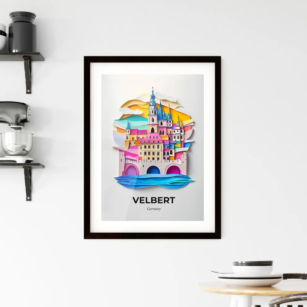 Vivid Velbert, Germany, Framed Wall Art