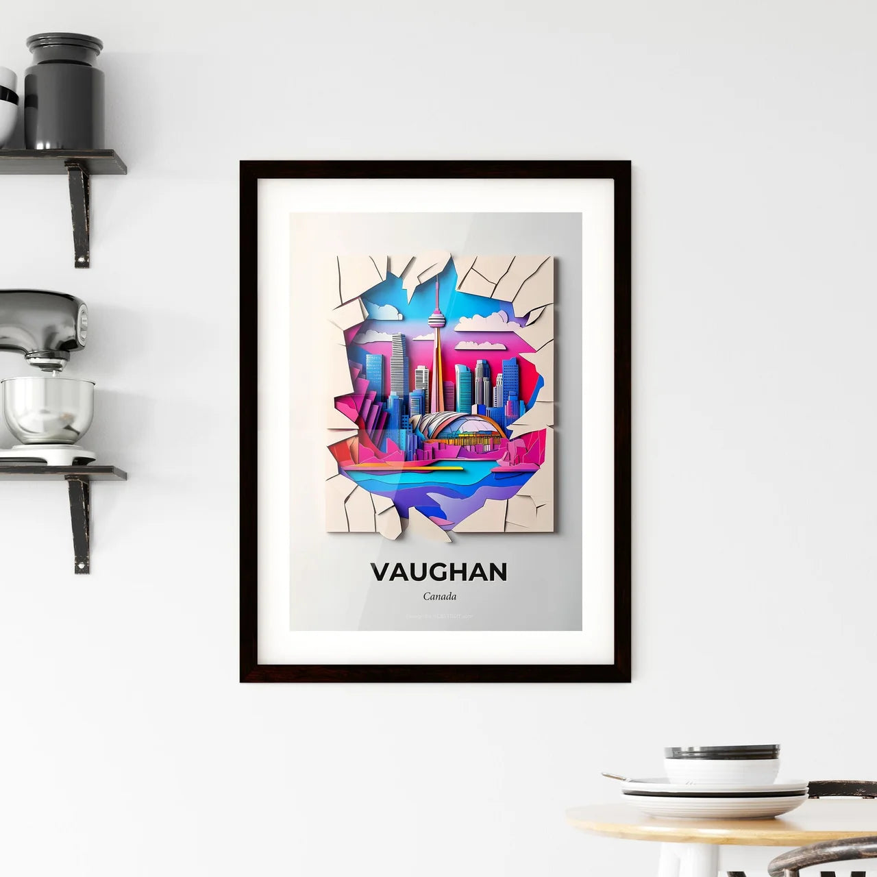 Vivid Vaughan, Canada, Framed Wall Art