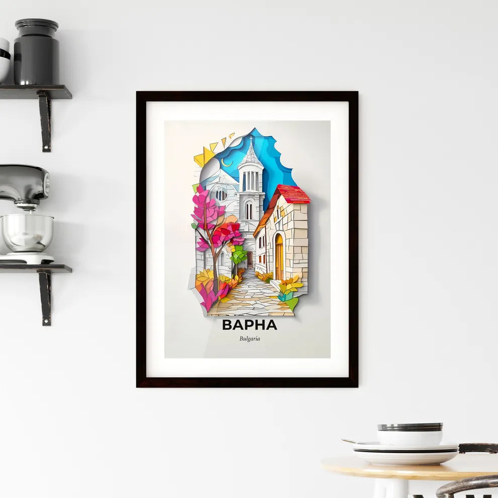 Vivid Varna, Bulgaria, Framed Wall Art