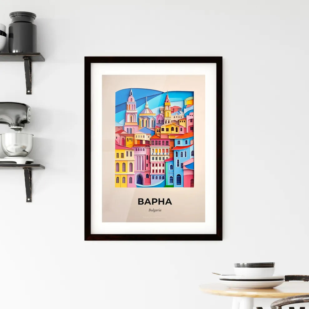 Vivid Varna, Bulgaria, Framed Wall Art