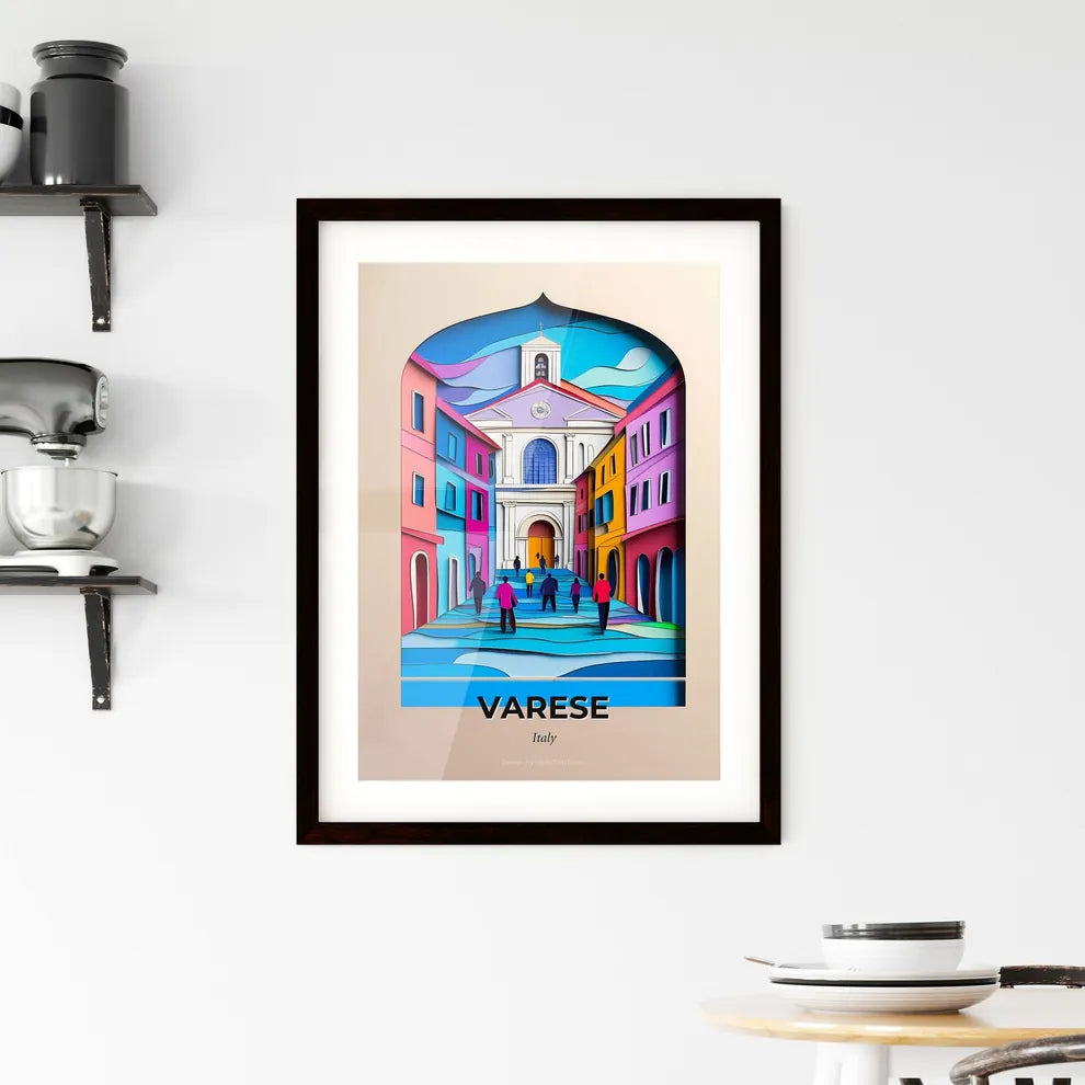 Vivid Varese, Italy, Framed Wall Art