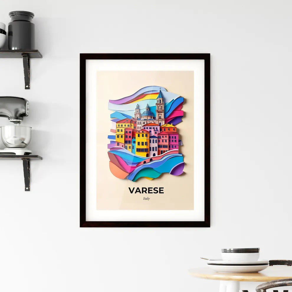 Vivid Varese, Italy, Framed Wall Art