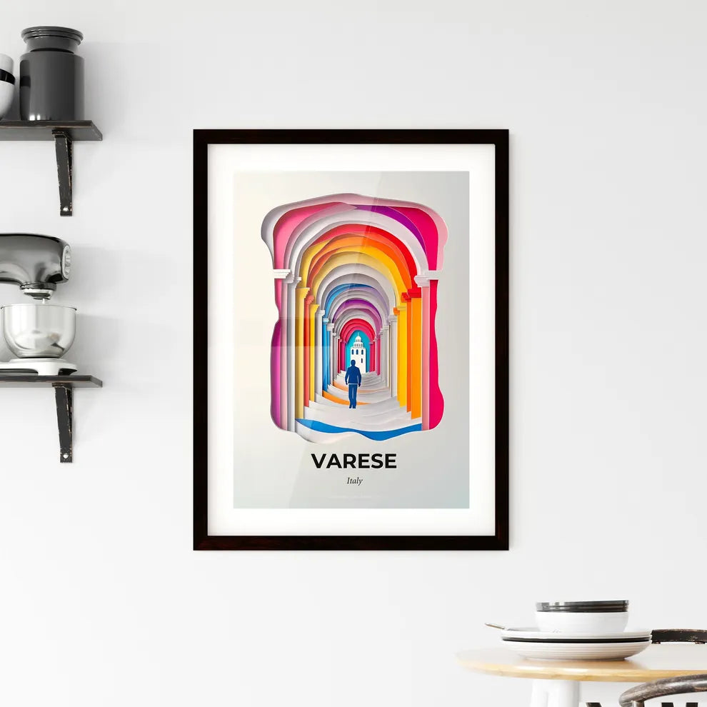Vivid Varese, Italy, Framed Wall Art