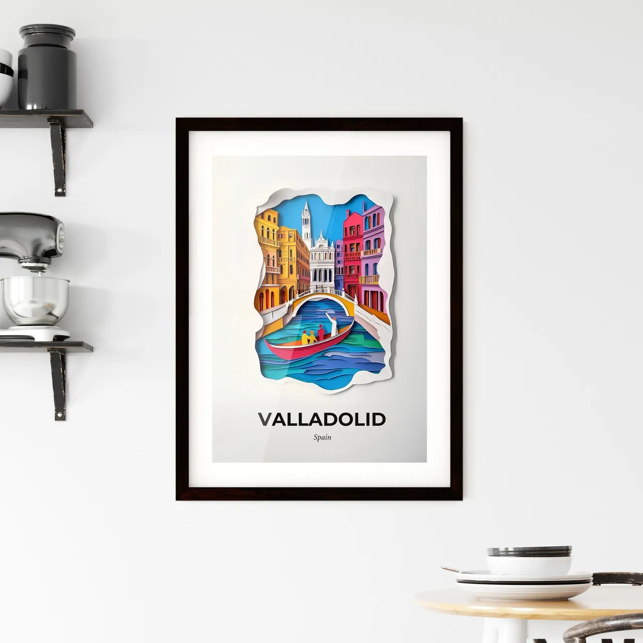 Vivid Valladolid, Spain, Framed Wall Art