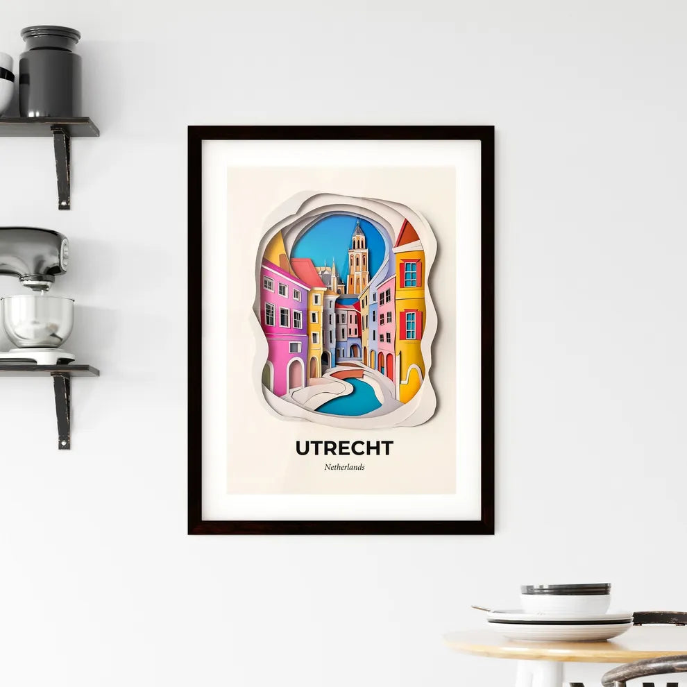 Vivid Utrecht, Netherlands, Framed Wall Art