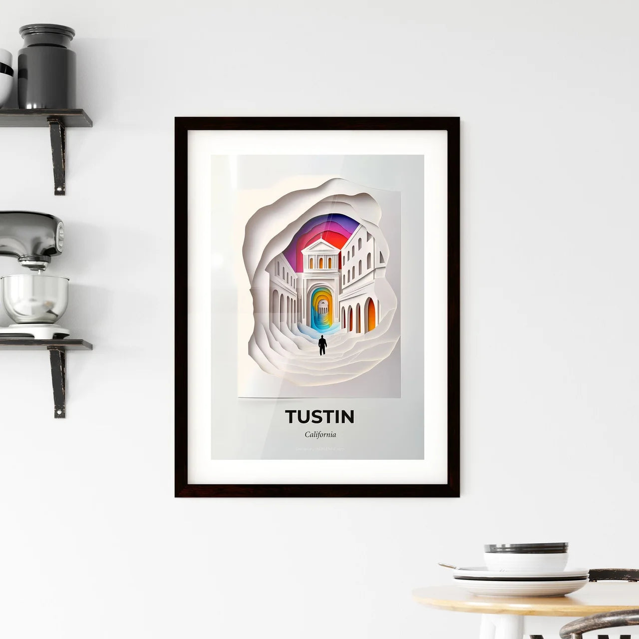 Vivid Tustin, California, Framed Wall Art