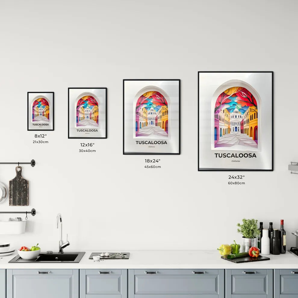 Vivid Tuscaloosa, Alabama, Kitchen Art