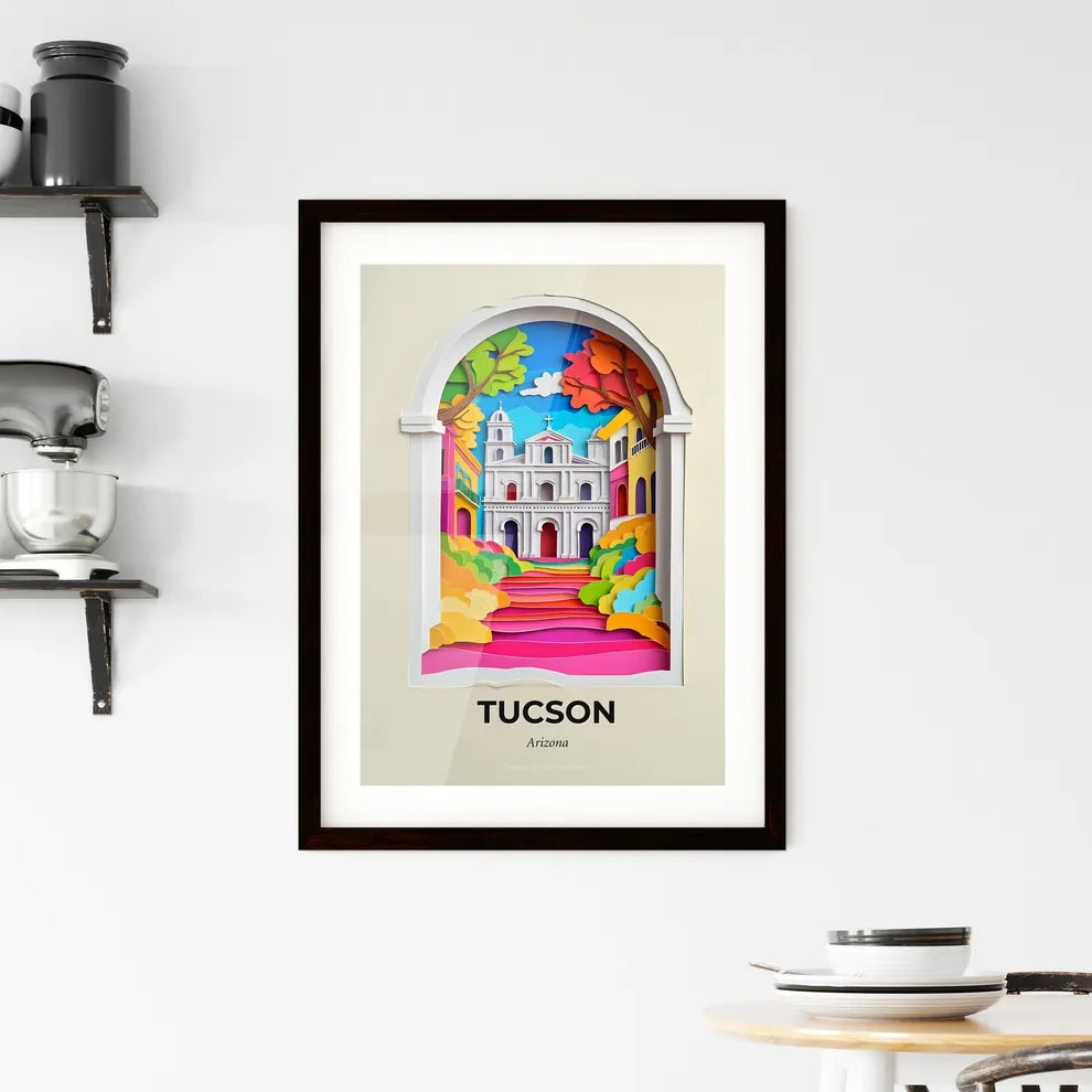 Vivid Tucson, Arizona, Framed Wall Art