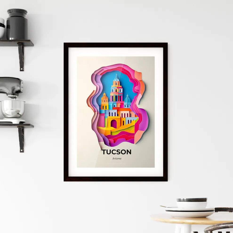 Vivid Tucson, Arizona, Framed Wall Art