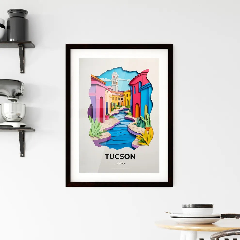 Vivid Tucson, Arizona, Framed Wall Art