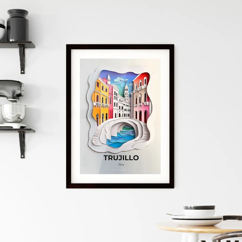 Vivid Trujillo, Peru, Framed Wall Art