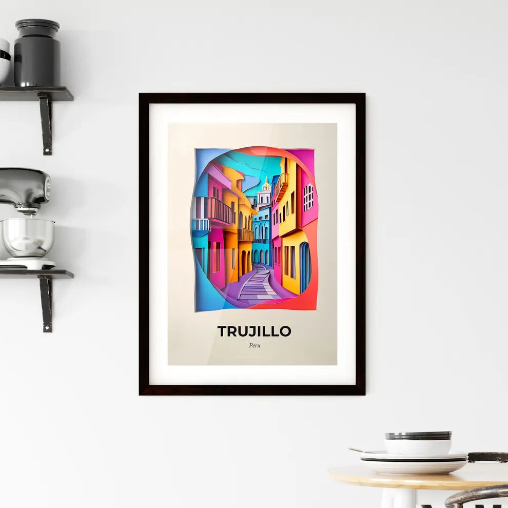 Vivid Trujillo, Peru, Framed Wall Art