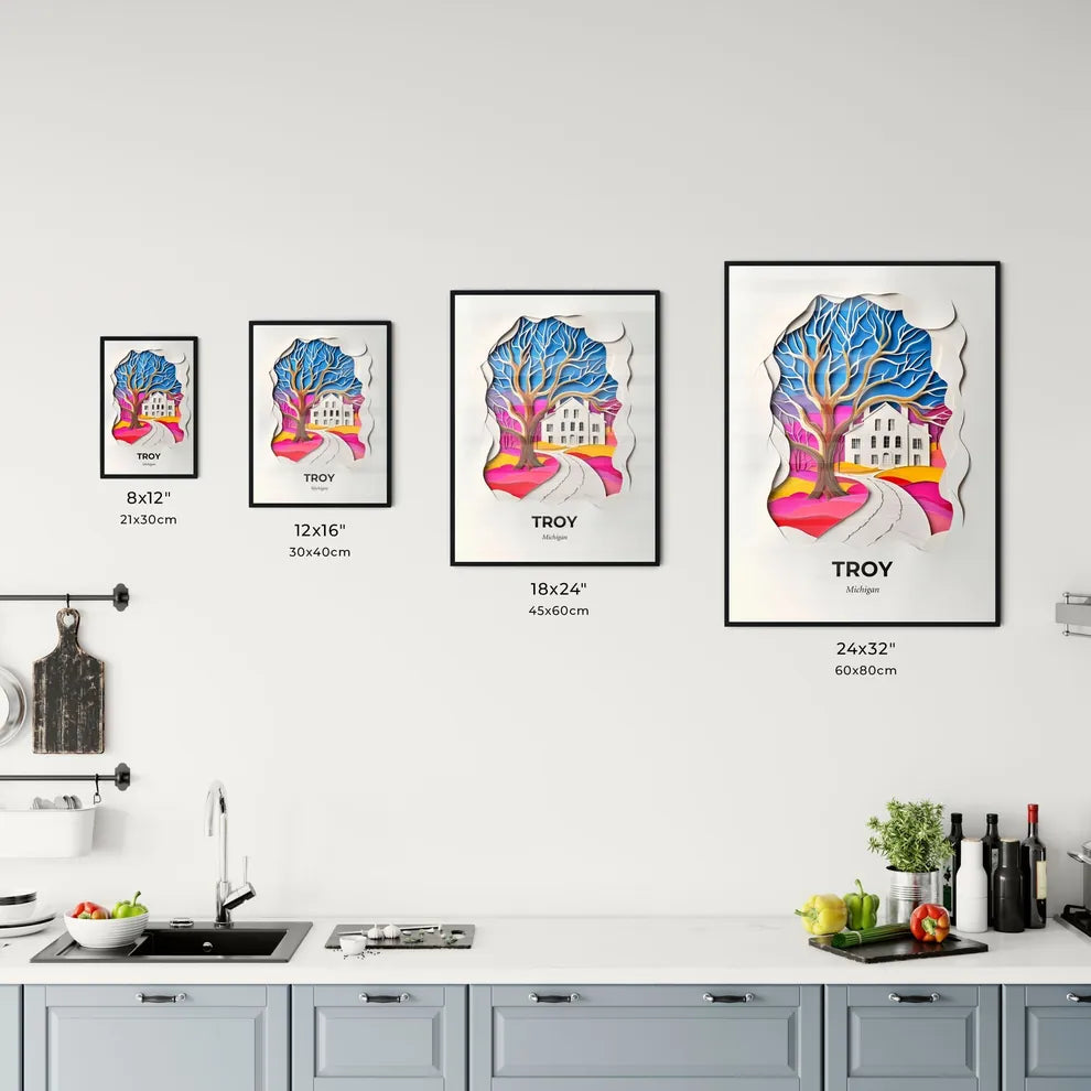 Vivid Troy, Michigan, Kitchen Art