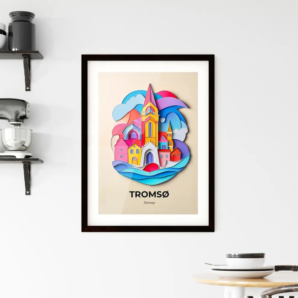 Vivid Tromsø, Norway, Framed Wall Art