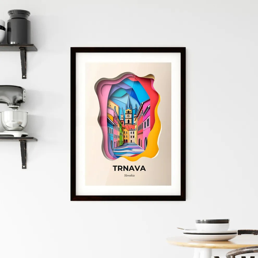 Vivid Trnava, Slovakia, Framed Wall Art