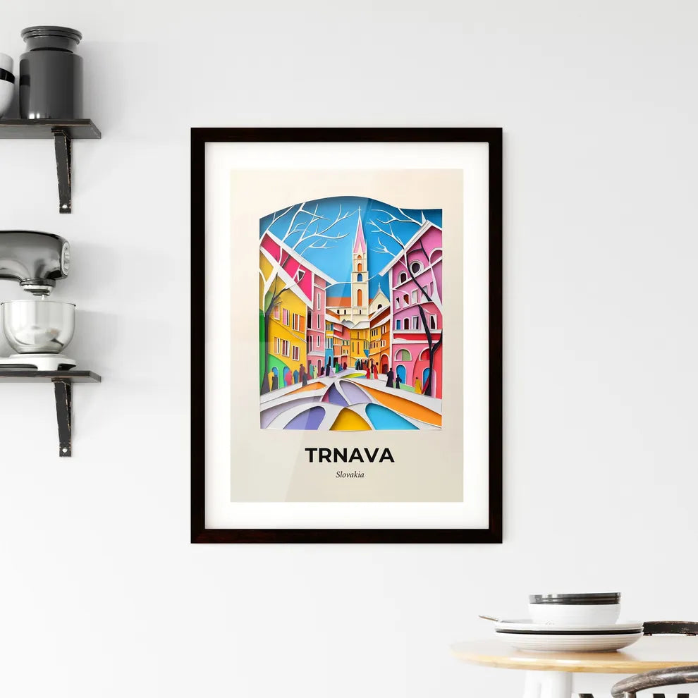 Vivid Trnava, Slovakia, Framed Wall Art
