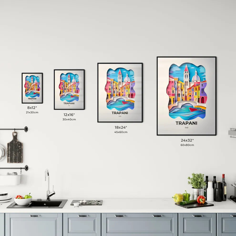 Vivid Trapani, Italy, Kitchen Art