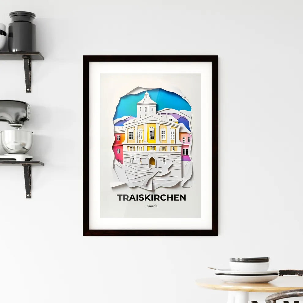 Vivid Traiskirchen, Austria, Framed Wall Art