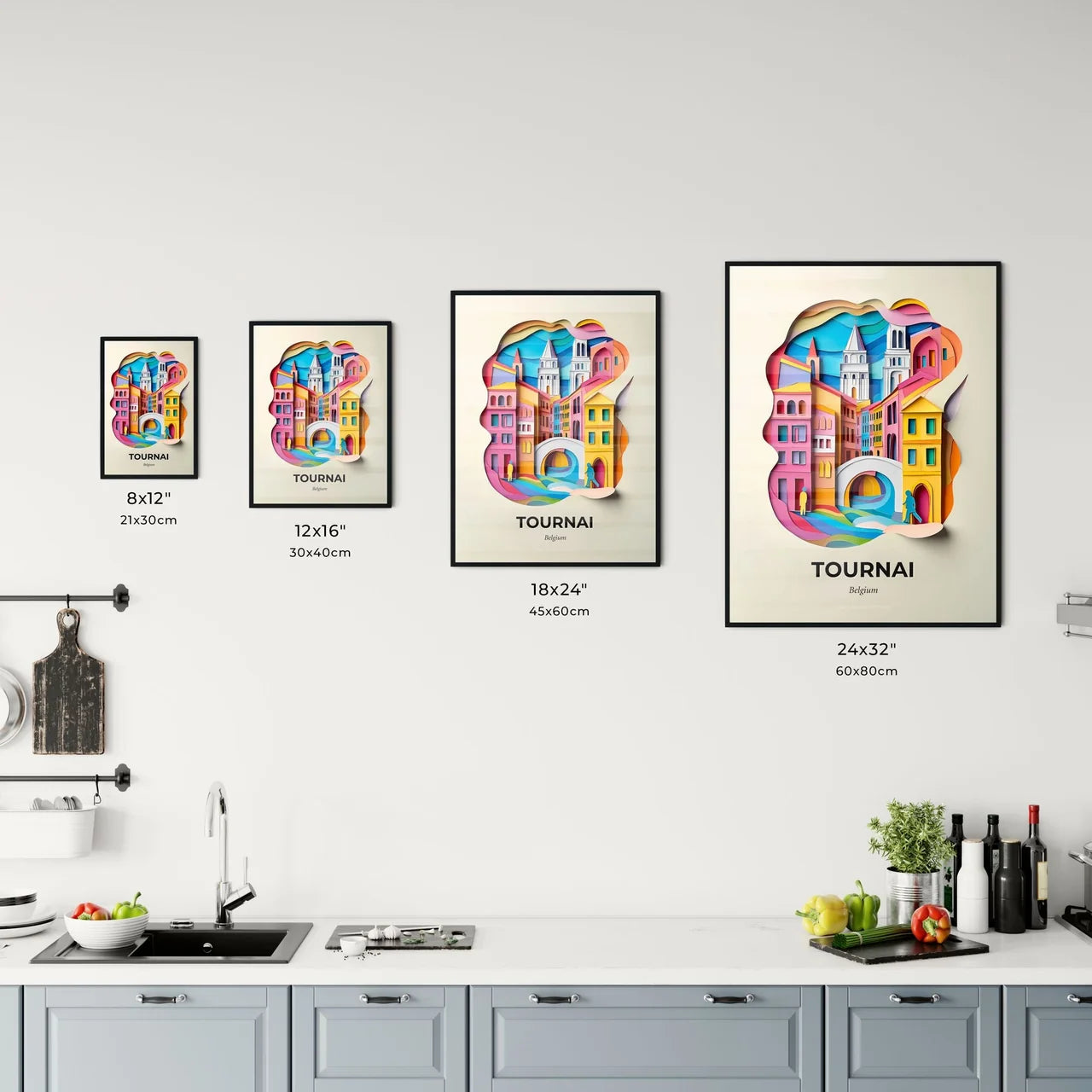 Vivid Tournai , Belgium, Kitchen Art