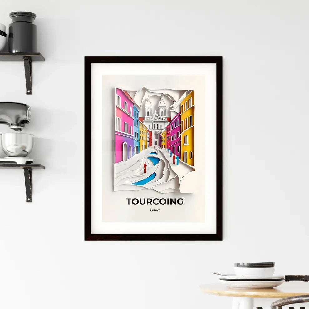 Vivid Tourcoing, France, Framed Wall Art