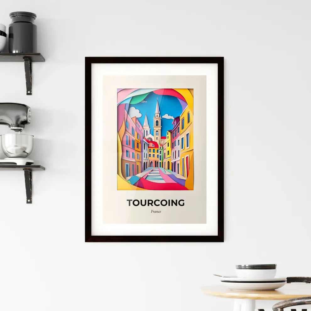 Vivid Tourcoing, France, Framed Wall Art