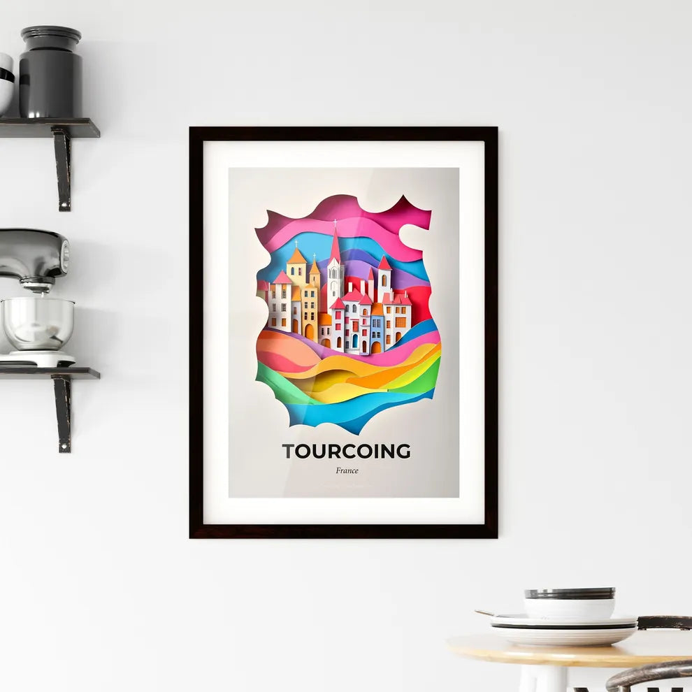 Vivid Tourcoing, France, Framed Wall Art