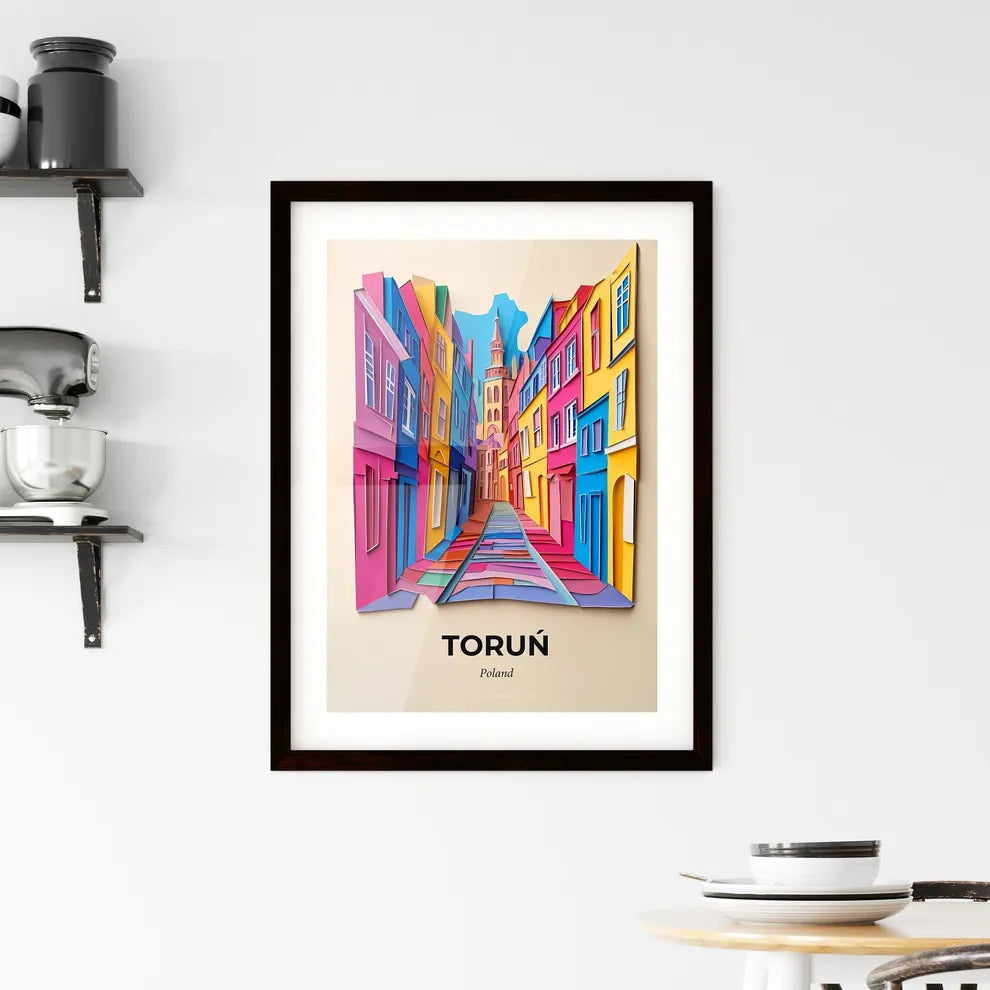 Vivid Toruń, Poland, Framed Wall Art