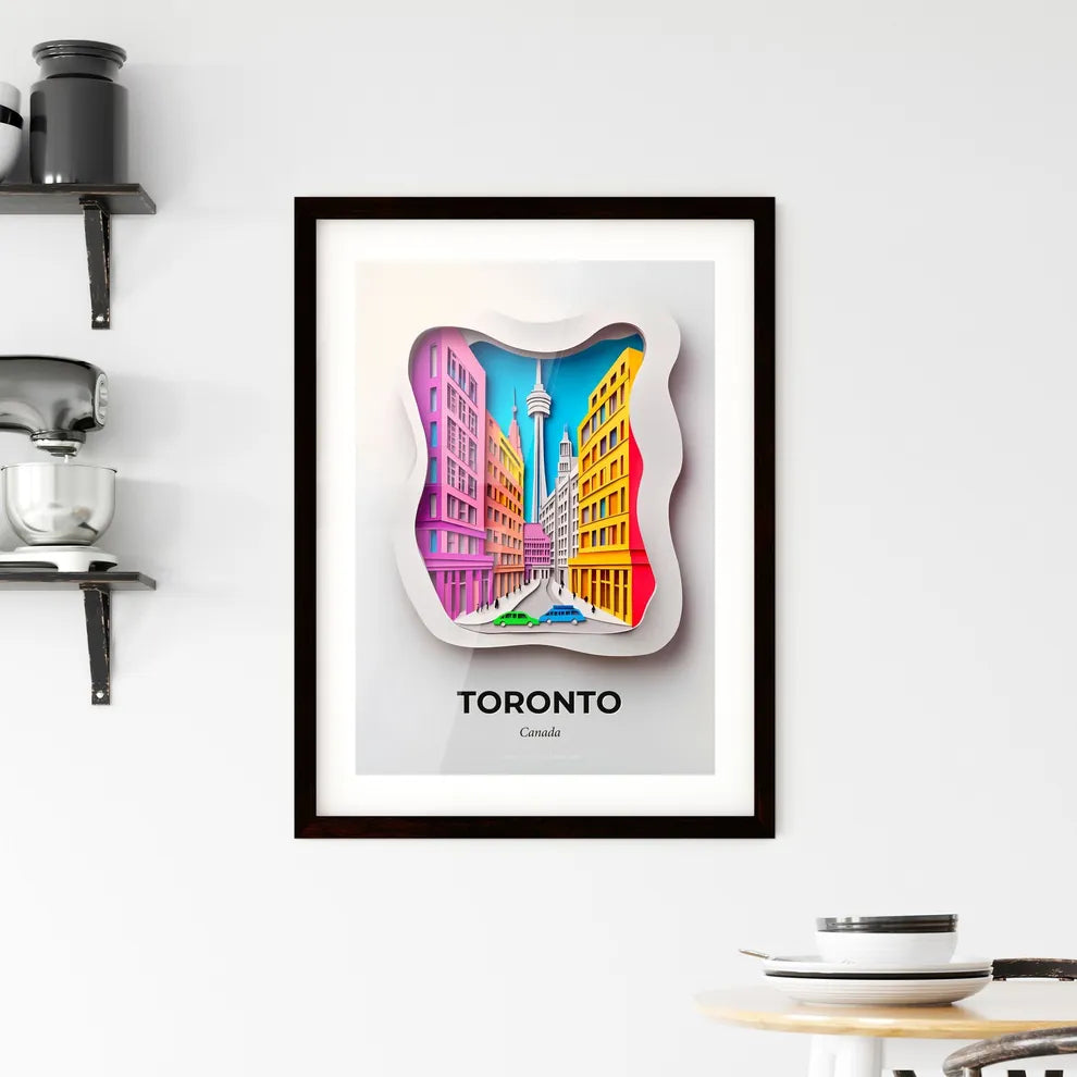 Vivid Toronto, Canada, Framed Wall Art